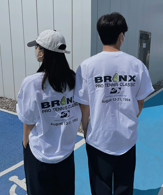 (UNISEX) 브론 오버핏 반팔 티셔츠